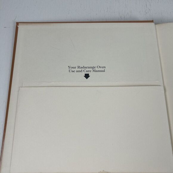 Introduction to Cooking with the Amana Radarange Microwave Oven Cookbook‎ 1980 - Picture 10 of 15